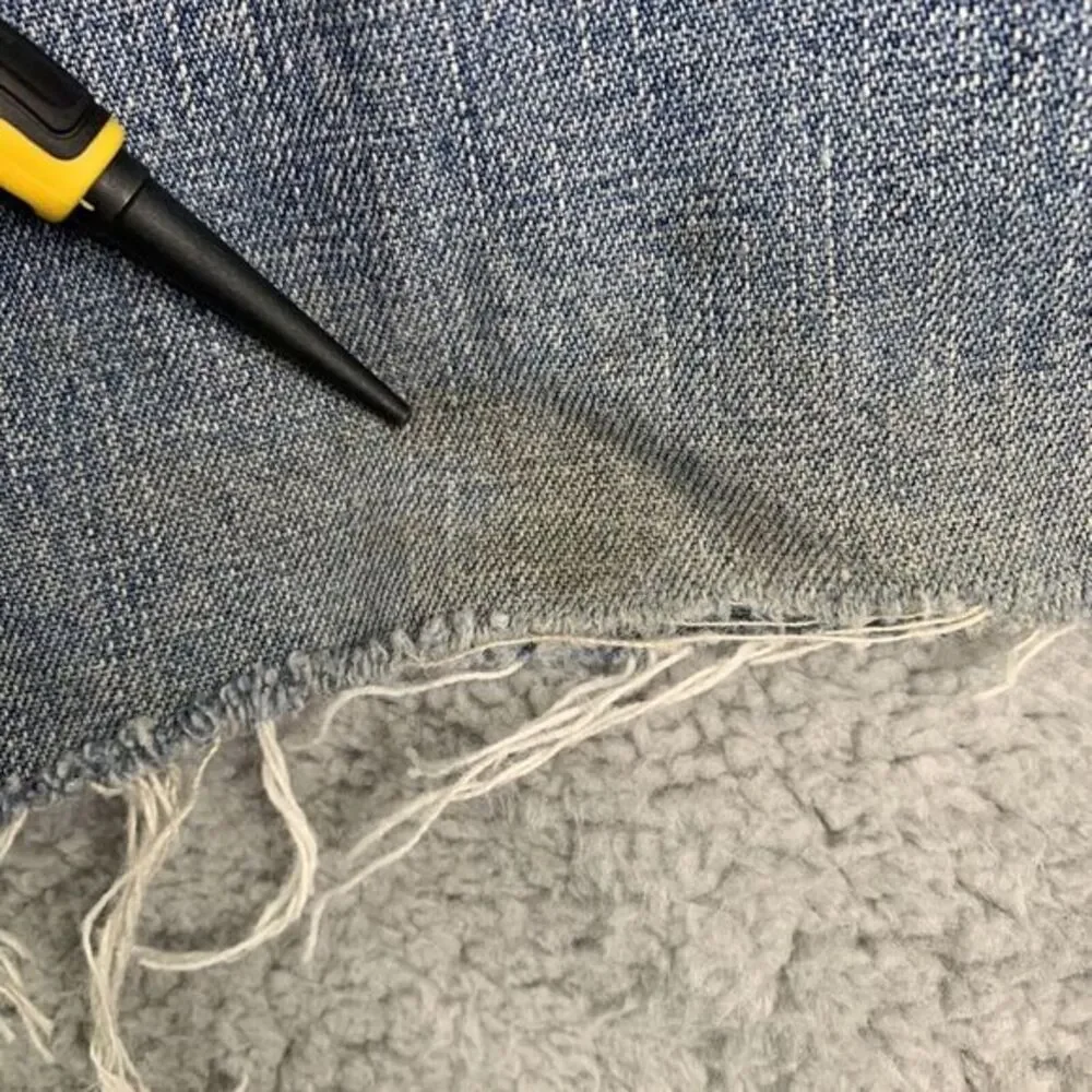 Lucky Brand Jeans Men's 38 Low Rise Short Raw Hem USA By Gene Montesano‎ Vintage - Picture 11 of 16